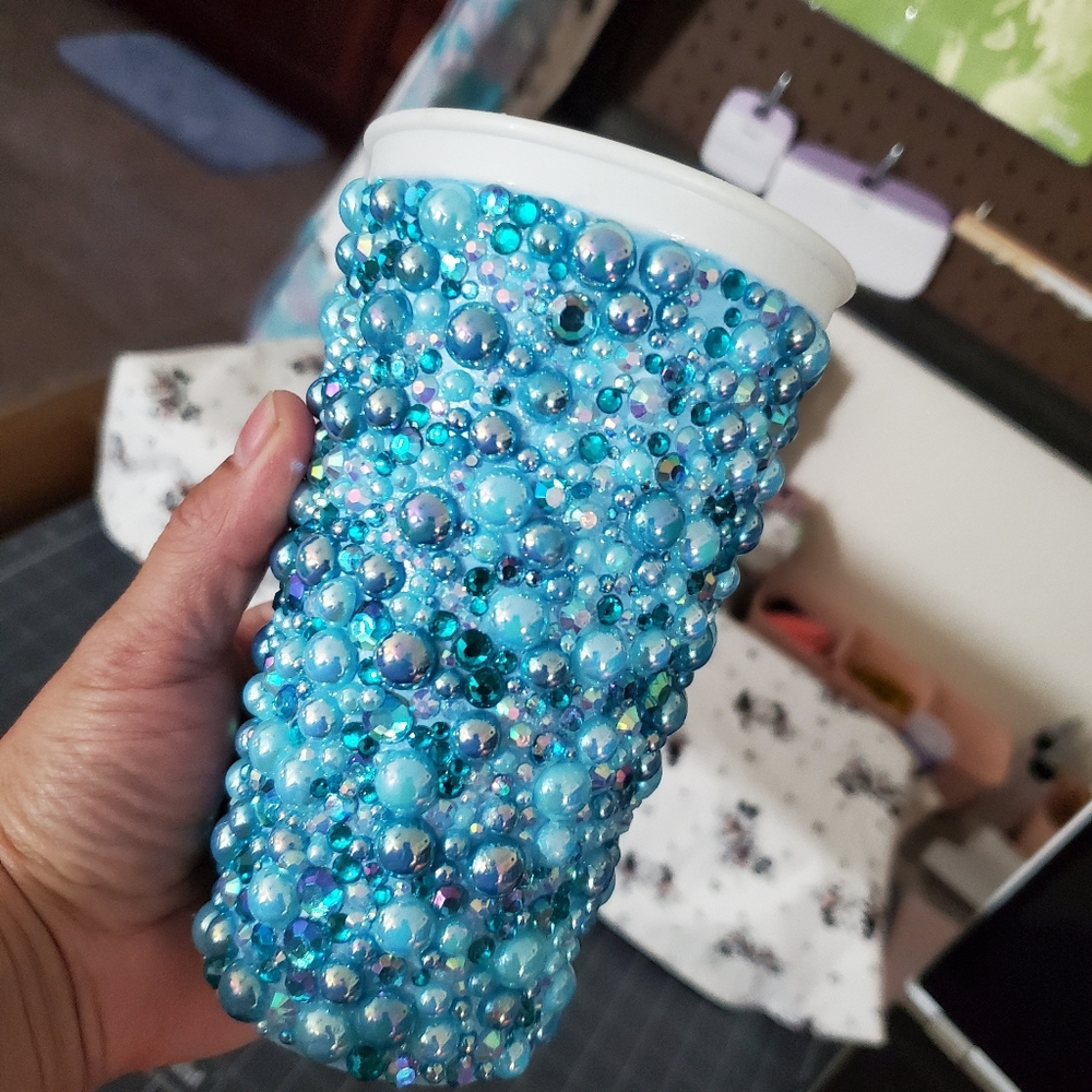 Customized hot Starbucks cup.